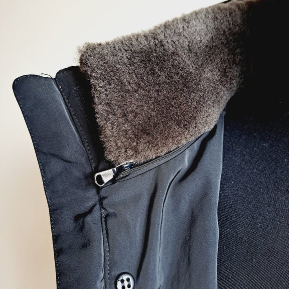 NEW Men's Gimo's Black Warm Jacket Coat Size 54 & 56 - Picture 11 of 16